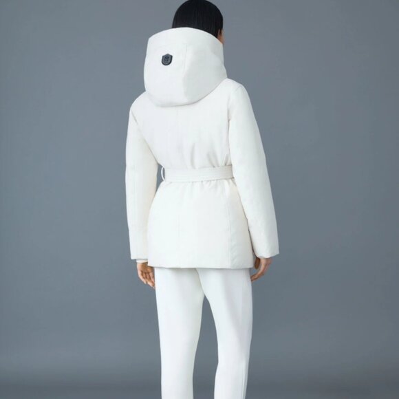 NWT JENI-F 2-in-1 down parka with removable bib in Cream Brand New in Bag - Picture 3 of 8